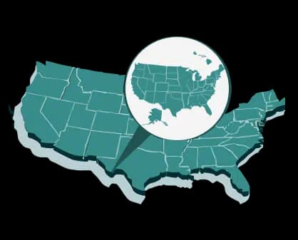 Regional footprint representing a growing hospice team's operational reach