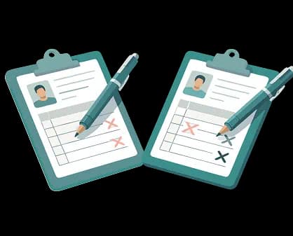 Documentation gaps represented by inconsistent patient review checklists