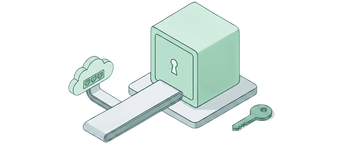 Illustration of network-level protection securing remote access, cloud traffic, and perimeter controls